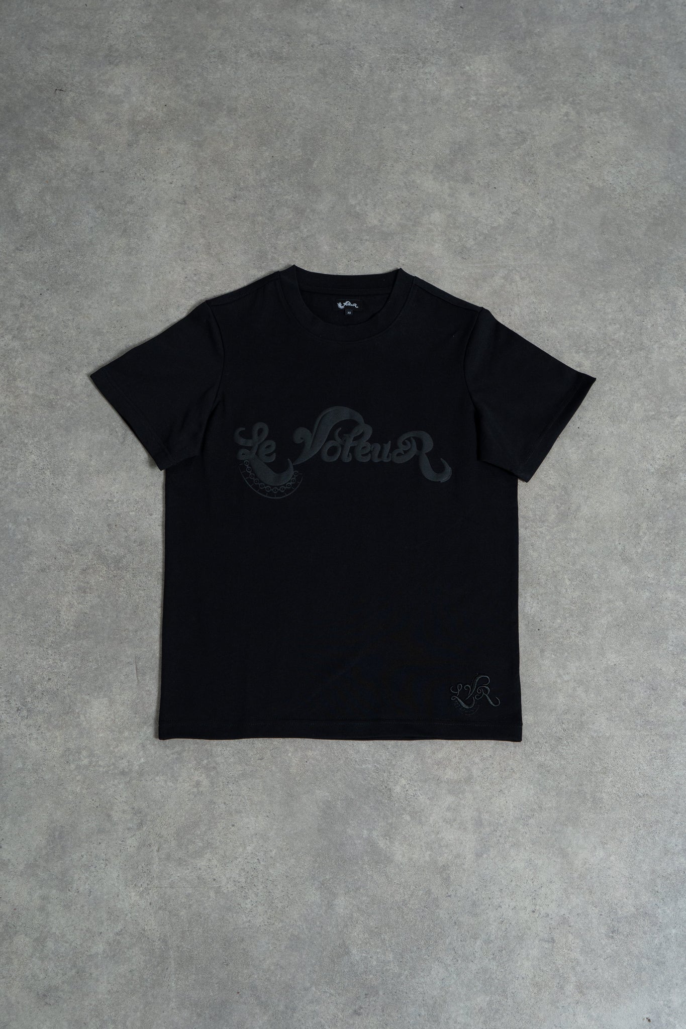LVR BOXY FIT T-SHIRT BLACK