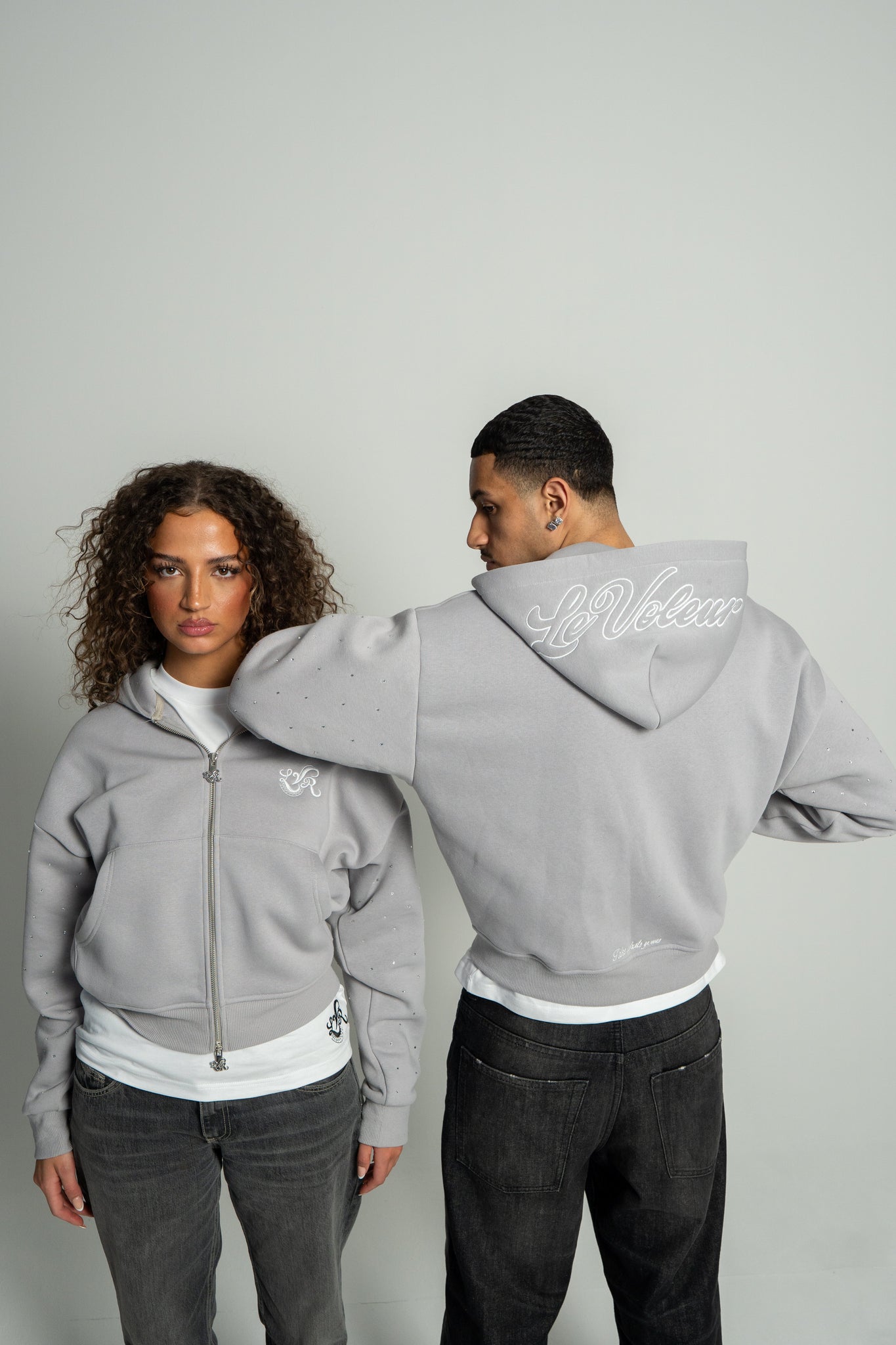 TWY's ZIPPER GREY