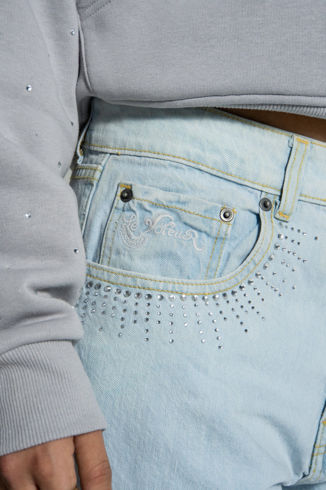 TWY's LIGHT BLUE DENIM